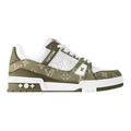 Louis Vuitton White/Khaki Trainer