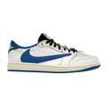 Travis Scott x Fragment Air Jordan 1 Low OG Sail Military Blue
